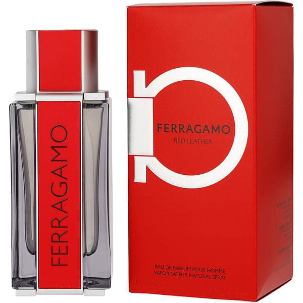 Ferragamo Red Leather